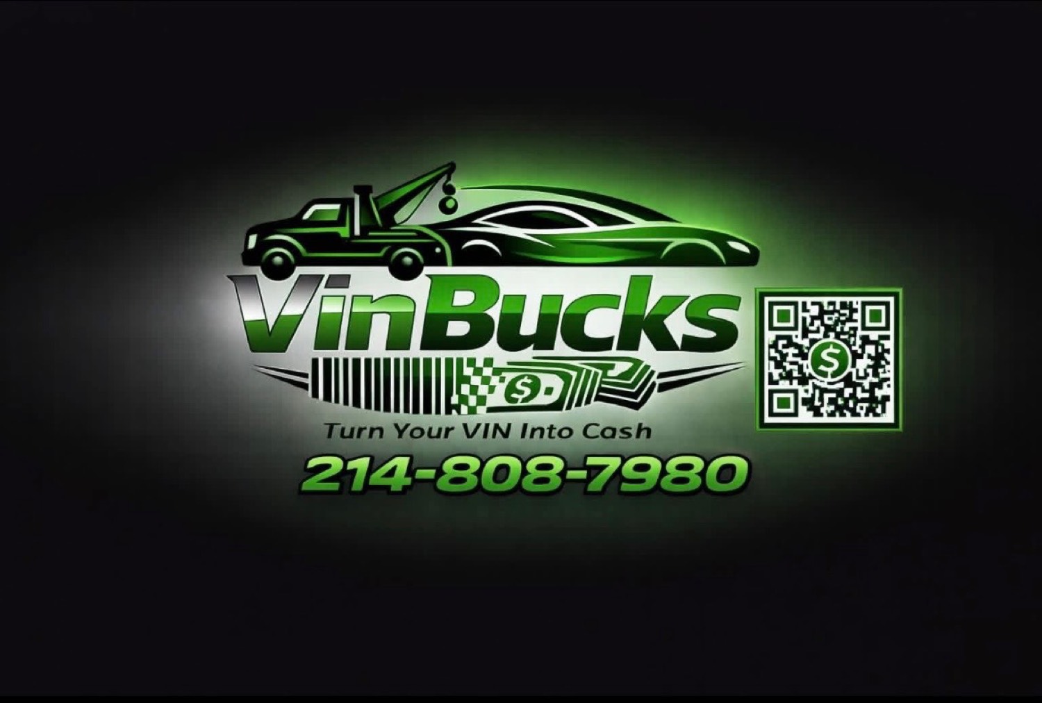 VinBucks. Turn your VIN into cash. Call 214-808-7980.